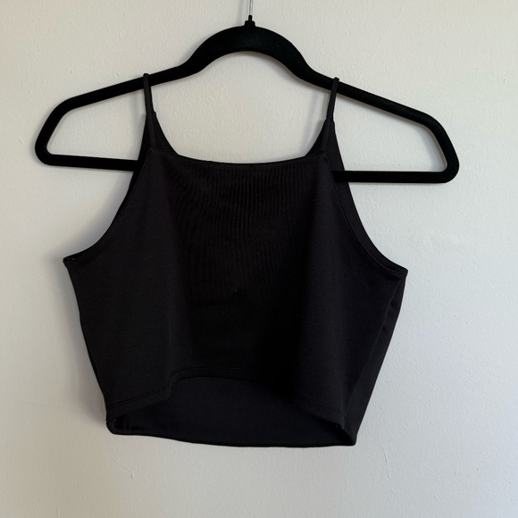 Zara Black Crop Top - Picture 2 of 5